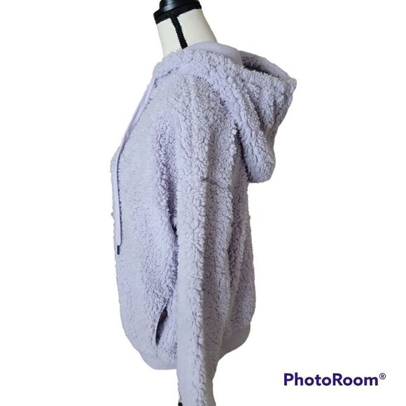 Z by Zella Teddy Bear Hoodie with Kangaroo Pocket. Size L. - Picture 3 of 9